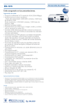 Especificaciones técnicas Proyector EPSON EB-1915