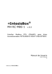 IntesisBox MH-RC-MBS-1 Spanish User Manual