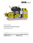 Limpiador Redes Diesel Hatz Manual de Usuario
