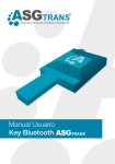 Manual de usuario Key Bluetooth ASGTrans