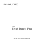 Fast Track Pro Guia de Inicio Rapido