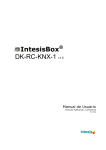 DK-RC-KNX-1 User Manual - Intesis Software, S.L.