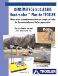 DENSÍMETROS NUCLEARES Roadreader™ Plus de TROXLER