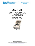 Manual de usuario MGM 100
