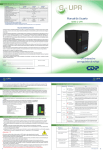Manual general de los UPS CDP modelo G-UPR