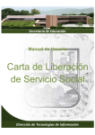 Carta de Liberación de Servicio Social