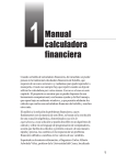 Manual calculadora financiera