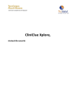 Manual de usuario de CliniClue Xplore