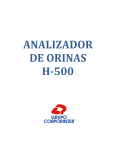 ANALIZADOR DE ORINAS H-500