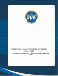 instructivo para el sistema de reporte en linea - sirel