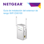 EX6100 WiFi Range Extender Installation Guide