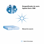 Desgasificador de vacío Agilent Serie 1200 Manual de usuario