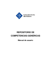 Manual de usuario del repositorio.