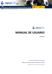Manual de usuario de mycoDB. - Centro de Vigilancia Sanitaria