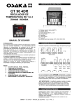 Manual de Usuario OT 96 4DR v.2.0