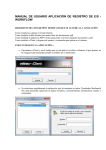 manual de usuario aplicación de registro de e/s
