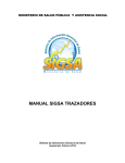 manual sigsa trazadores - SIGSA Sistema de Información Gerencial