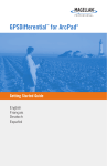 GPSDifferential for ArcPad, Getting Started Guide