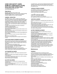 user and safety guide ramfan turboventilators read