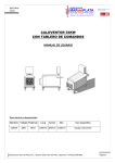 caloventor 54kw con tablero de comandos manual de usuario