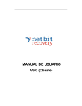 MANUAL DE USUARIO V6.0 (Cliente)