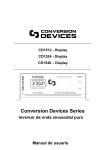 Conversion Devices - Inversor CD1500