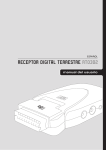 Manual Receptor Digital Terrestre Axil RT0302