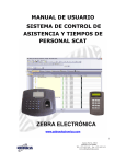 MANUAL DE SOFTWARE SCAT