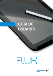 Tablet FLUX – Guía de Usuario
