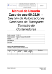 Manual de usuario Autorizaciones Genéricas