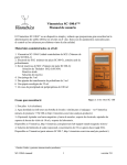 Vinmetrica SC-100A™ Manual de usuario