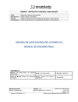 sistema de licitaciones del acueducto manual de usuario final