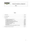 Manual de instalación y configuración H4s