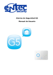 Alarma de Seguridad G5 Manual de Usuario