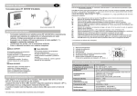 MANUAL DE USUARIO Termostato básico RF