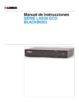 SERIE LH030 ECO BLACKBOX3 Manual de instrucciones