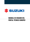 MANUAL DE USUARIO DEL PORTAL TÉCNICO EUROPEO