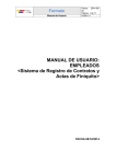 MANUAL DE USUARIO - Ministerio del Trabajo