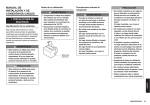 MANUAL DE INSTALACIÓN Y DE CONEXIÓN DE CABLES