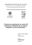 “Control de velocidad de un motor DC mediante la