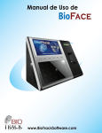 Manual de Usuario de BioFace www.BiotrackSoftware.com