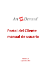 Portal del Cliente manual de usuario