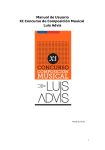 Manual de Usuario XI Concurso de Composición Musical Luis Advis