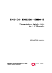 Manual de usuario grabadores digitales EHD104