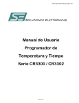 Manual de Usuario CR3300/2