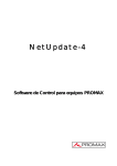 Manual de instrucciones NetUpdate 4 (software de control