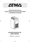 Manual de Usuario ATP30C12-ATP37H12