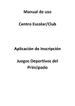 Manual de inscripción