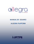 MANUAL DE USUARIO ALLEGRA PLATFORM