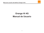 Orange Hi 4G Manual de Usuario